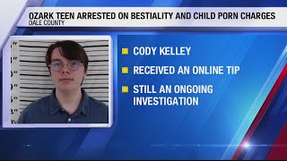 Ozark teen arrested on bestiality and child porn charges - YouTube