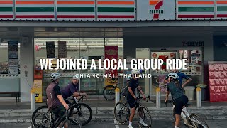 JOINING A LOCAL GROUP RIDE IN CHIANG MAI