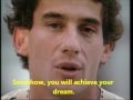 Ayrton Senna: Inspiring message about life (English Subtitles)