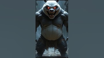 Horror Version Kung Fu Panda! #scary #creepy #fakesituation