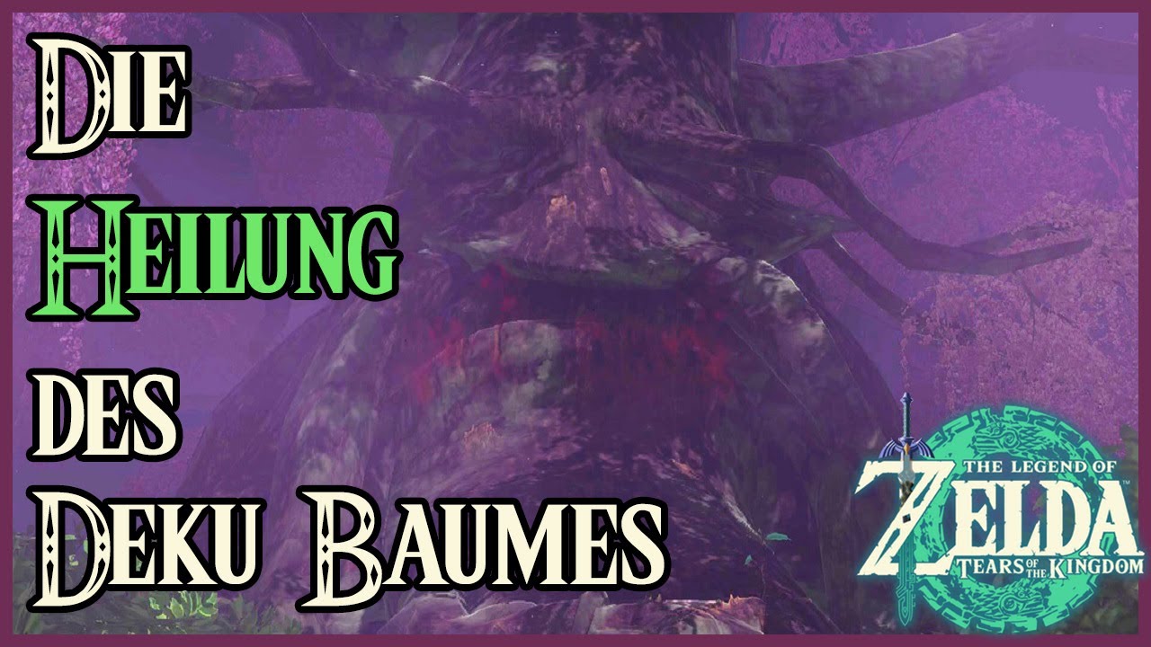 Wie man in den Wald der Krogs kommt | Die Heilung des Deku Baumes Zelda Tears of the Kingdom