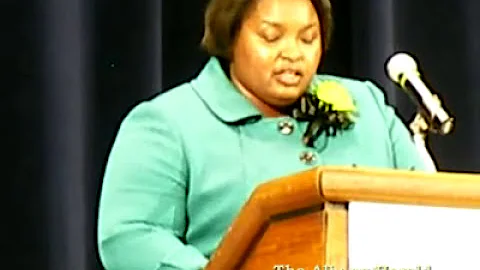 Federal Judge Leslie Abrams speaks at King Day 201...