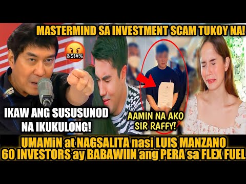 UMAMiN nasi LUIS MANZANO pera IBABALIK sa 60 INVESTORS!SUBPOENA ni LUIS!VILMA SANTOS at JESSY MEDOLA