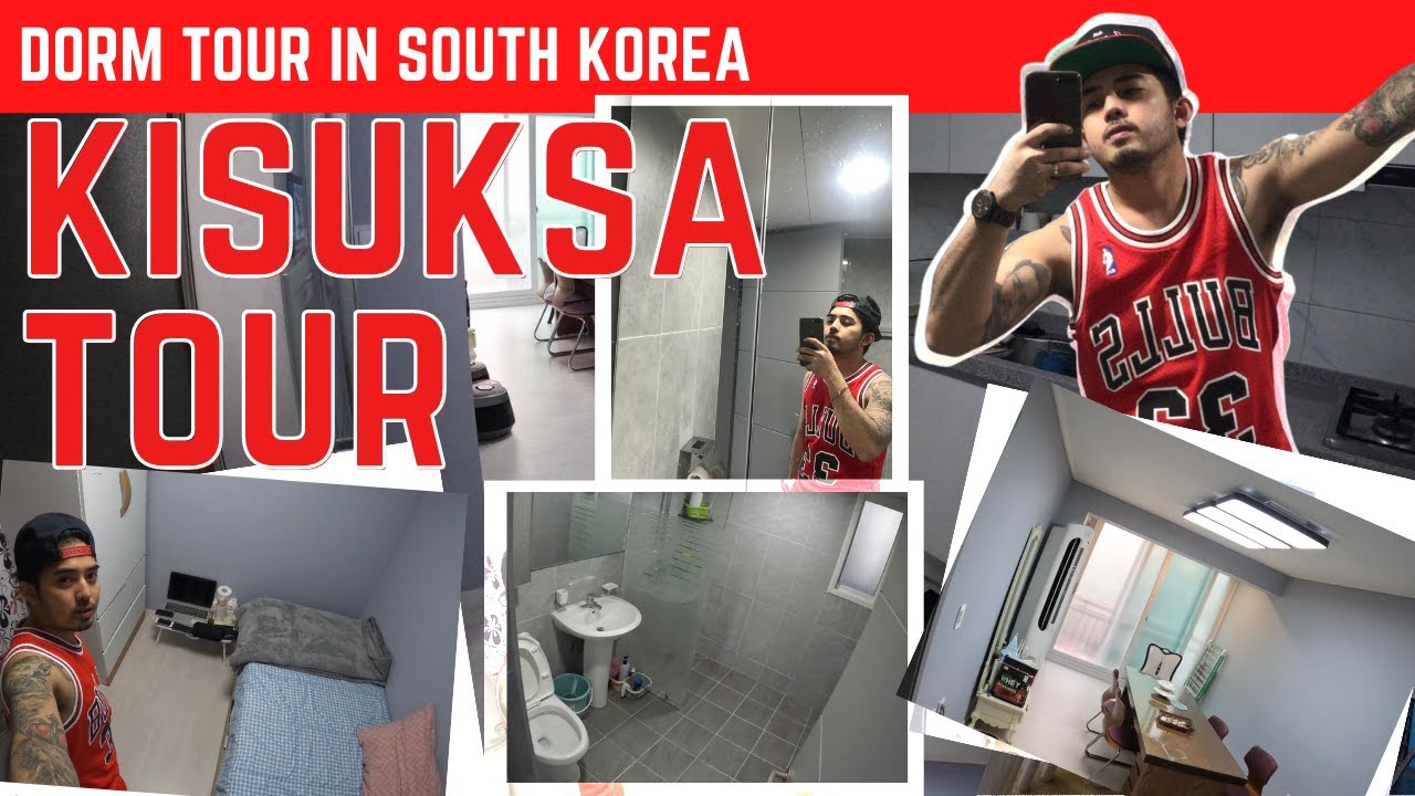 DORM/KISUKSA TOUR | FACTORY WORKER IN SOUTH KOREA | SANTI TV!