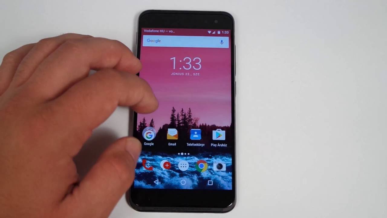 Vodafone Smart Platinum 7 bemutató - mobilarena.hu