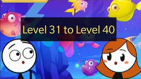 Draw Life Story Level 31 32 33 34 35 36 37 38 39 40 Walk-through & Solution | Love Aquarium 🐟😀🦈