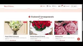 Complete Responsive Flower Store Website  With Admin Dashboard -HTML,CSS JavaScript,PHP,MySQL(DEMO)
