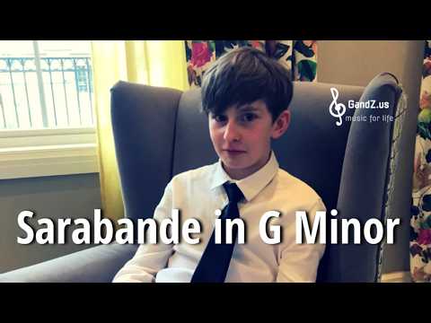 Sarabande in G Minor – Carl Bohm | Violin Solo
