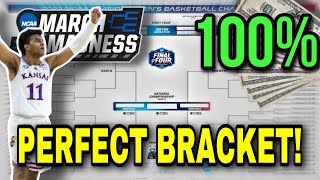 Creating the PERFECT BRACKET!!! (MARCH MADNESS 2023)