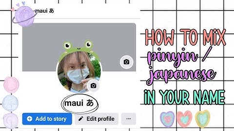 HOW TO MIX PINYIN / JAPANESE IN YOUR NAME 2022 ( SAFEST WAY ! )