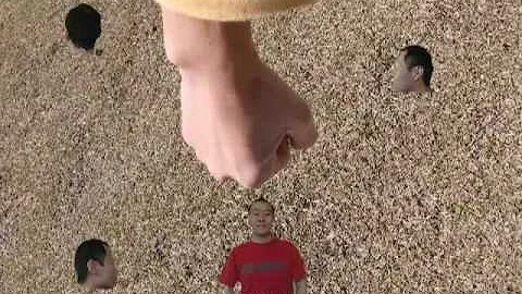 人間もぐらたたき