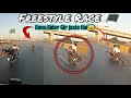 Freestyle race  dono rider gir jaate hai  bike racer pakistan