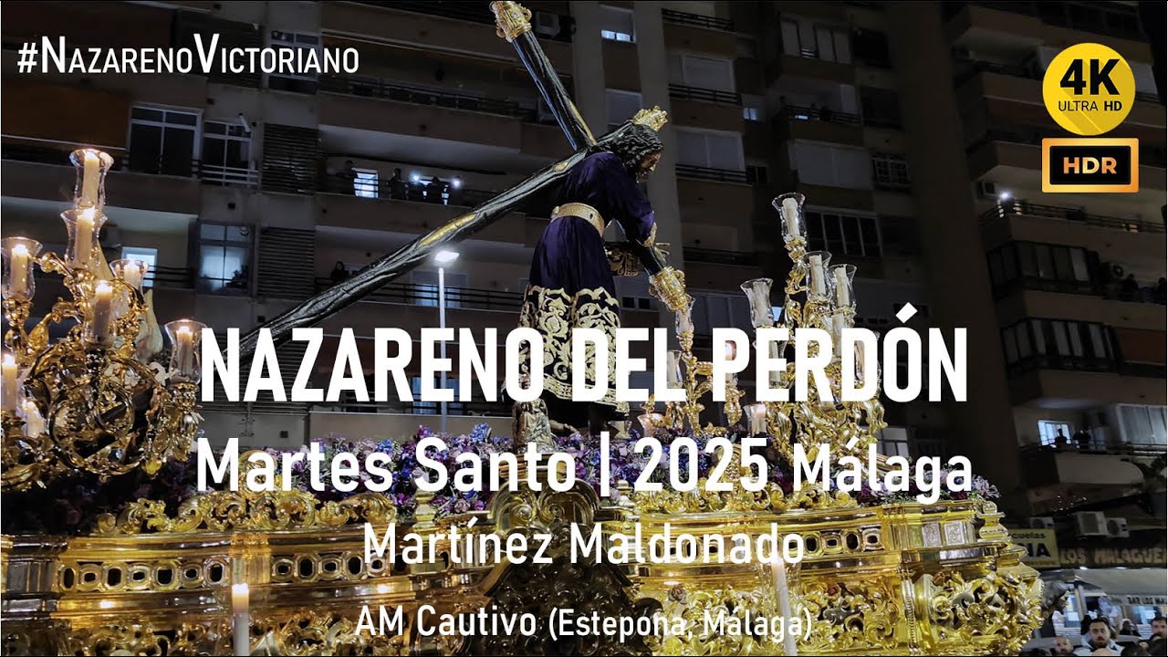 NAZARENO DEL PERDÓN (Nueva Esperanza) | Martínez Maldonado | Martes Santo 2025 Málaga | AM Cautivo