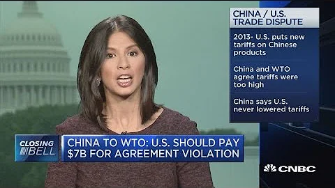 China to WTO: US should pay $7 billion for agreement violation