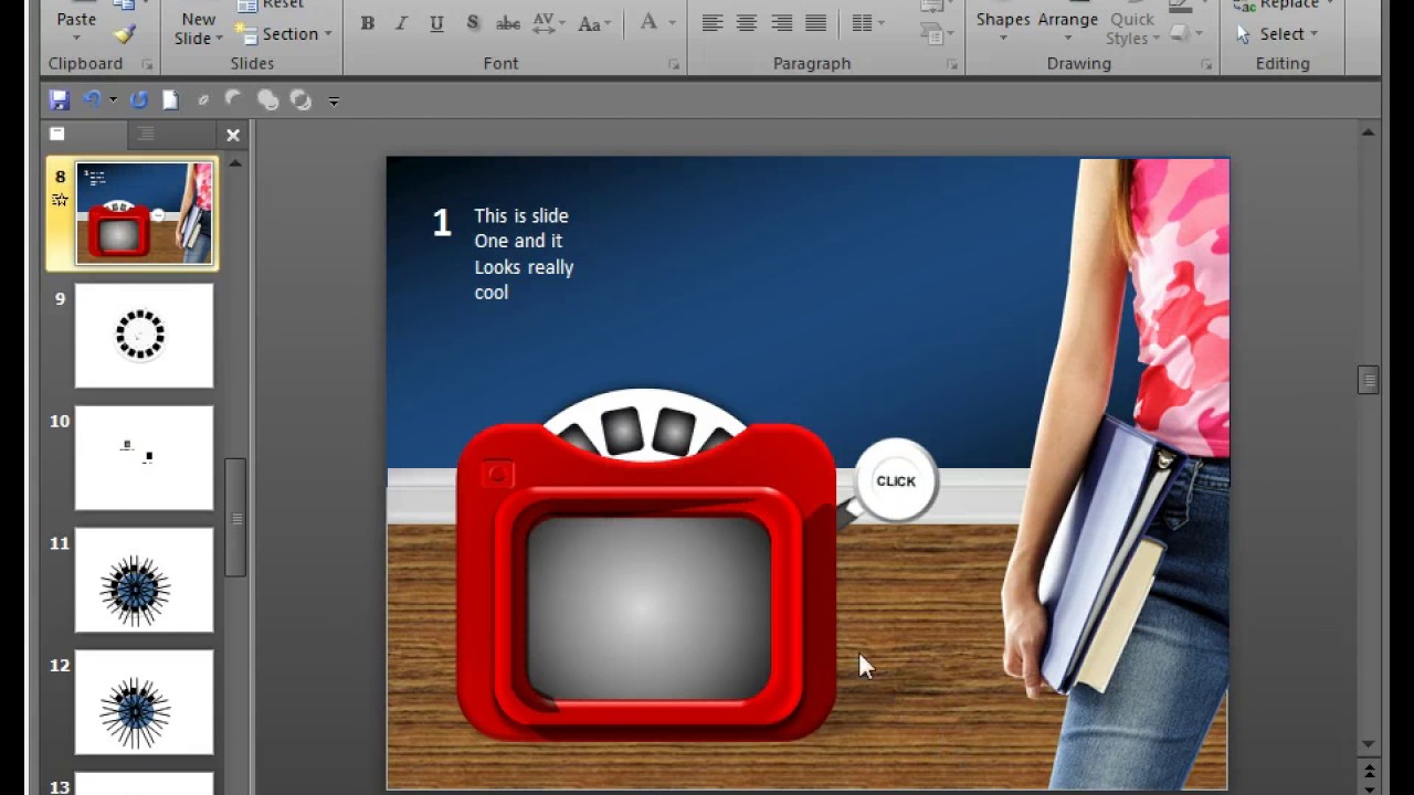 How to Create a View-Master Slide Reel in Power Point 