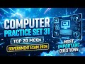 Computer Practice Set 31(HINDI) | Top 20 Important Computer MCQs for Government Exams 2026 