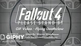 FALLOUT 4 (PS4) - GIFS - Flying Deathclaw