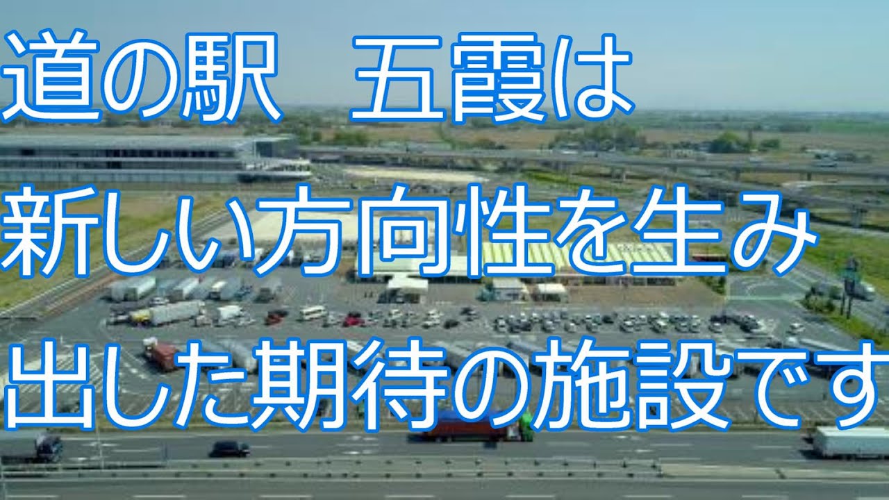 道の駅【五霞】でラジコンカーを走らせてきた　コース紹介と速度域の提案