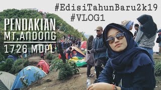 Pendakian Gunung Andong Via Sawit - Vlog1 In 2019