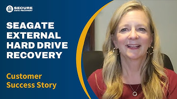 Seagate External Hard Drive Recovery Customer Success Story | Secure Data Recovery
