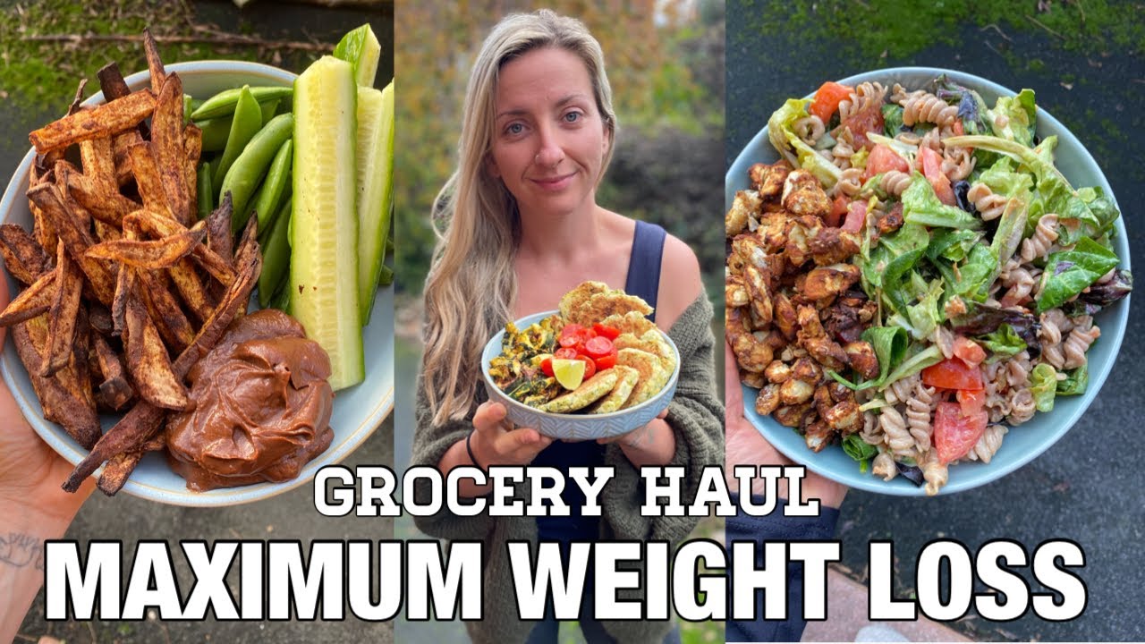 WHAT I EAT IN A DAY | Starch Solution Grocery Haul | Down 60 Pounds