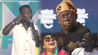 sarkin dariya comedian takes on Tinubu, Vdm, Efcc and bob risky at his comedy show in Abuja