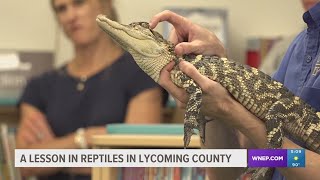 A lesson in reptiles in Lycoming County