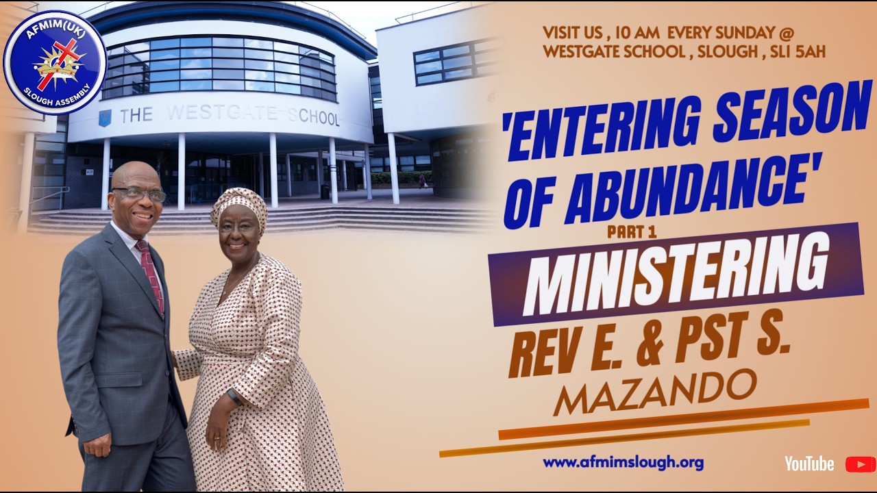 REV E. MAZANDO || ENTERING SEASON OF ABUNDANCE PART 1