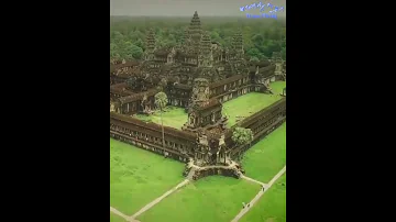 Largest Hindu Temple in the World | Angkor Wat Temple | दुनिया का सबसे बड़ा हिंदू मंदिर #Shorts