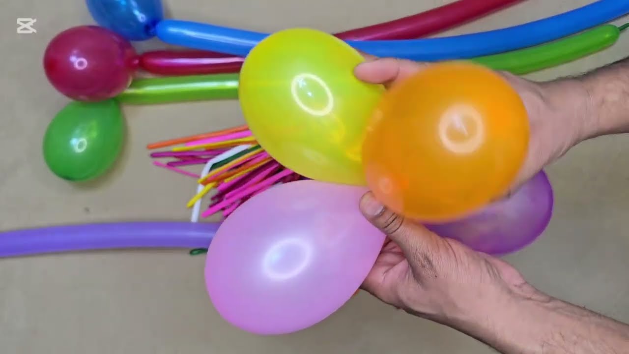 Satisfying ASMR Colorful Mini Balloon’s Tie 🎈 | Relaxing & Calming Sounds