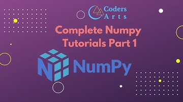 Complete Numpy Tutorial Part 1