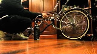 Custom Lowrider bike air ride