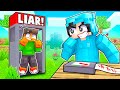 Using a lie detector on my friend in minecraft