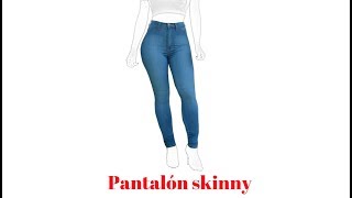 Jeans Skinny/Cómo Hacer/Paso A Paso/Confección