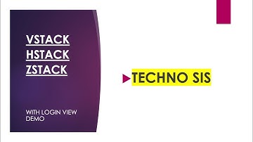 SwiftUI HStack | VStack | ZStack Login Page example | iOS Programming