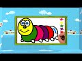 Caterpillar Coloring Books - Caterpillar Coloring Pages - Colors - Akn Kids House