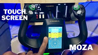 First Ever Touch Screen Yoke | MOZA MFY Pro Flight Yoke @MOZARacing