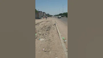 بغداد حي الجهاد شارع الامن القومي طريق المطار يعاني من التخسفات اين بلدية الرشيد 1 