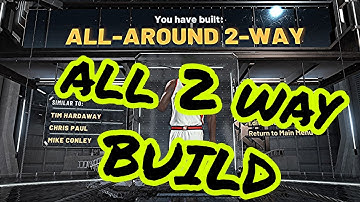 HOW TO MAKE THE BEST TOP RATED ALL AROUND 2 WAY POINT GUARD BUILD ON NBA 2K20