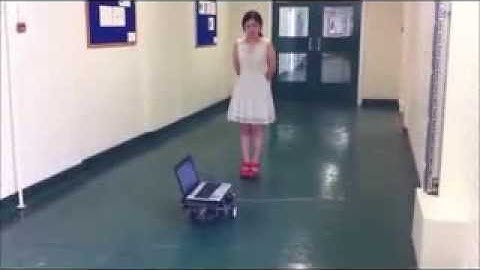 Human tracking vision-based mobile robot