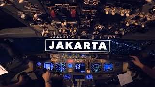 JAKARTA - MAKASSAR FULL PROCEDURE BOEING 737 900 // NIGHT FLIGHT