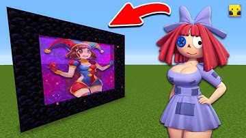 How To Make A Portal To The Ragatha and Pomni Dimension in Minecraft