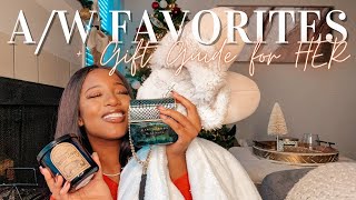 A/W FAVORITES + 2021 Gift Guide for HER | Accessories, Fragrances, + Cozy ESSENTIALS