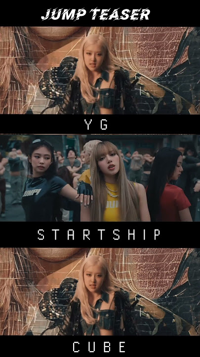 [ ALL VIDEOS ATE MY EDITS ] IF YG STARSHIP AND CUBE MADE THE TEASER FOR JUMP#blackpink #fypシ゚viral