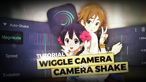 Camera Shake Or Wiggle Shake | Alight Motion Tutorial
