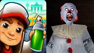 Subway Surfers Vs Pennywise Clown Granny