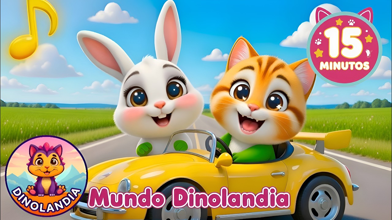 ¡Las Mejores Canciones de Dinosaurios y Animalitos! 🦖🍓 Recopilación Completa 15 Minutos Non-Stop