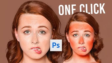 Easy Way to Remove Red Patches from Skin in Photoshop