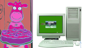 Orange Moo-Cow Mama Hates Windows Startup and Shutdown in Goter Milk