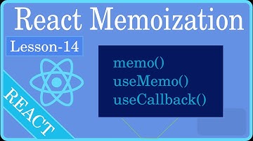 lesson 14: Understanding React Hooks: Memoization: memo, useMemo, useCallback